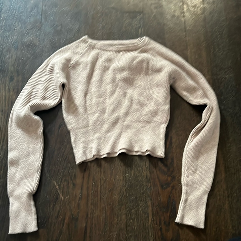 Brown long sleeve shirt